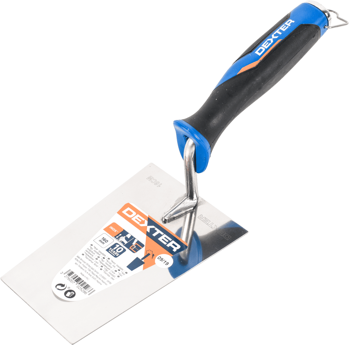 TROWEL 16CM DEXTER SQUARE TIP IN ACC