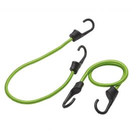 2 PCS ELASTIC CORDS W/HOOK 9MMX60CM V