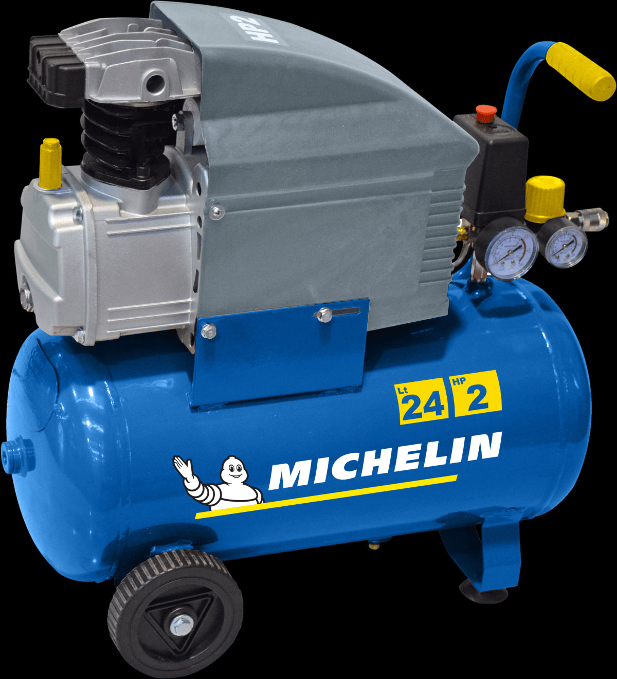 MICHELIN COMPRESSOR 24LT 2HP 8BAR OIL LUBRICATED