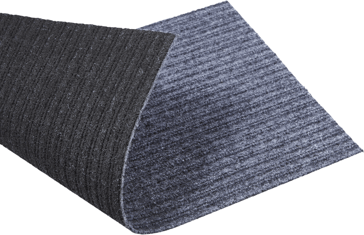 DOORMAT JEAN GRAY 33X55 CM POLYESTER