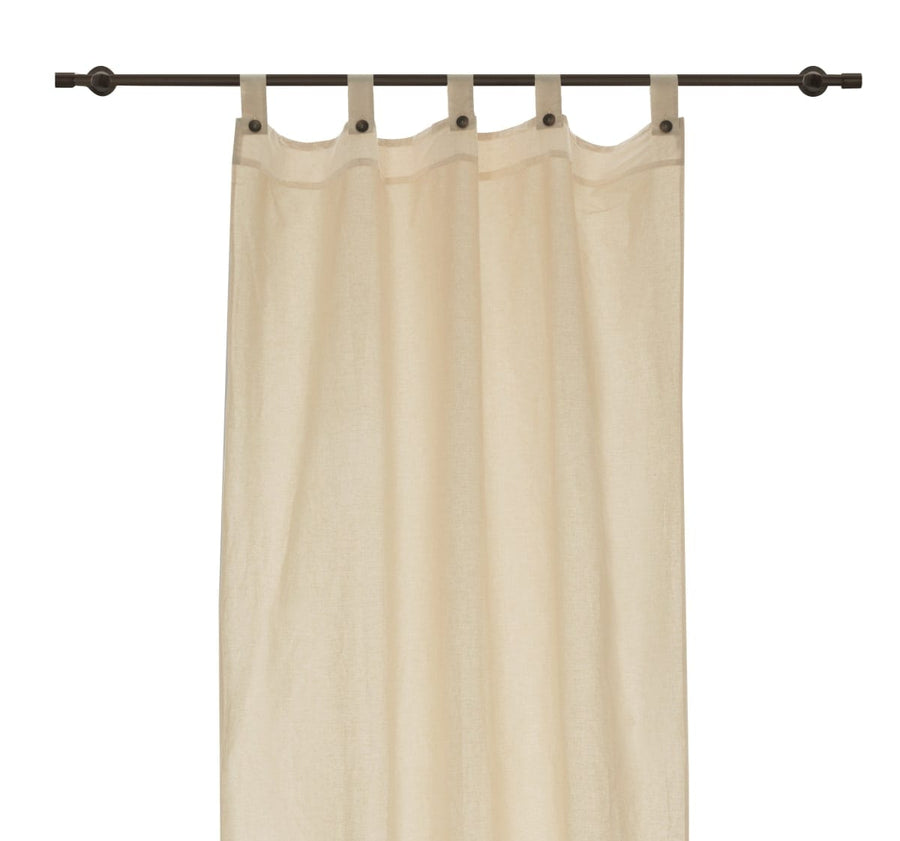 Bricocenter GAZEBO TENT 150X270 COT./POLI. CREAM W/SUNSHADES AND BUTTONS