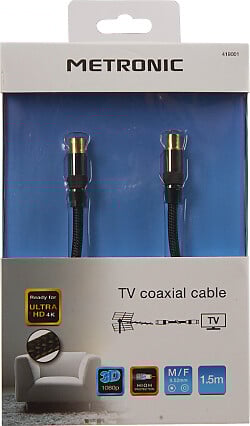 COAXIAL EXTENSION MALE/FEMALE 1.5 M