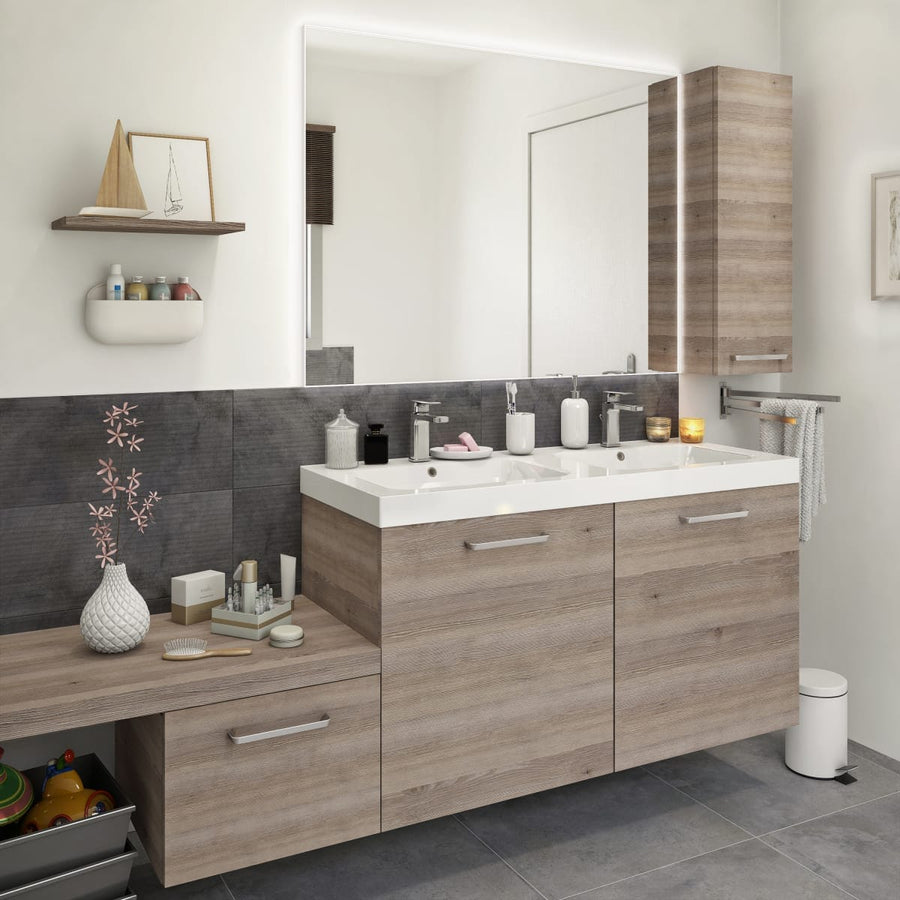 Bricocenter 2 VASC REMIX CERAMIC WASHBASIN 121X48.5X14