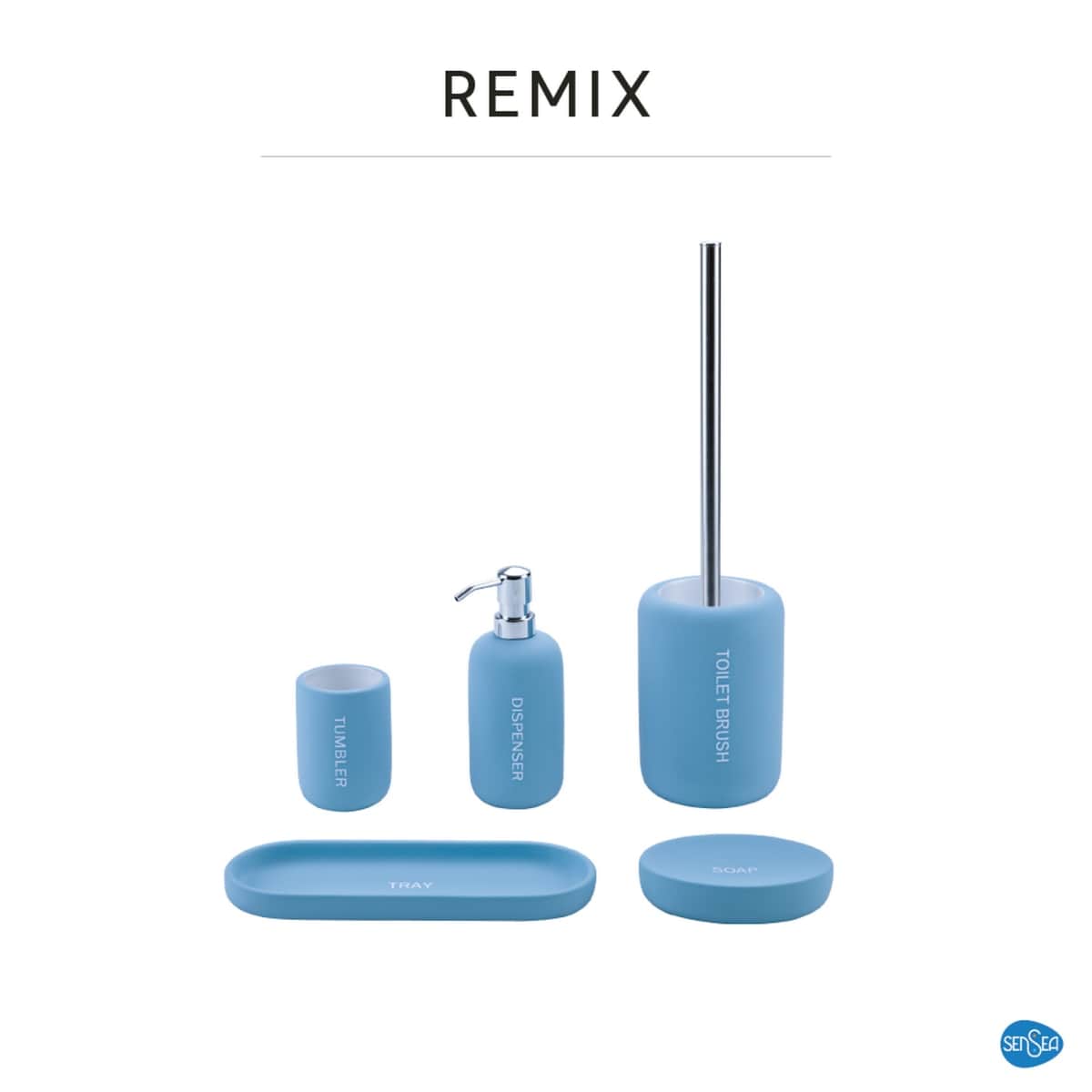 COUNTERTOP TOILET BRUSH HOLDER REMIX FJORD 4 - SENSEA