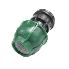 FITTING WITH 1" FEMALE THREADED OUTLET FOR 25 MM DIAMETER PIPES