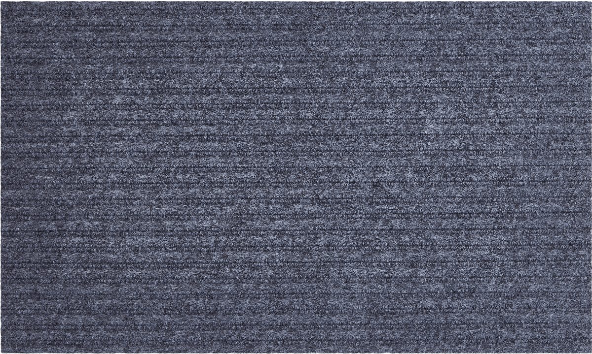 DOORMAT JEAN GRAY 33X55 CM POLYESTER