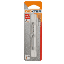 DEXTER METAL DRILL BIT DIAM 4.2MM. LUN