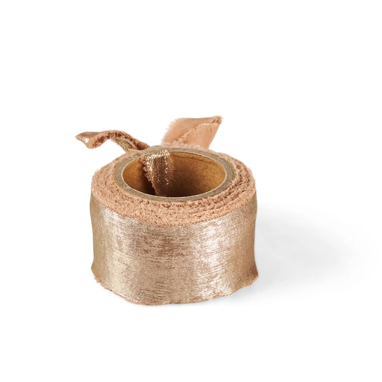 Casa GLAM Golden ribbon, W 4 x L 500 cm