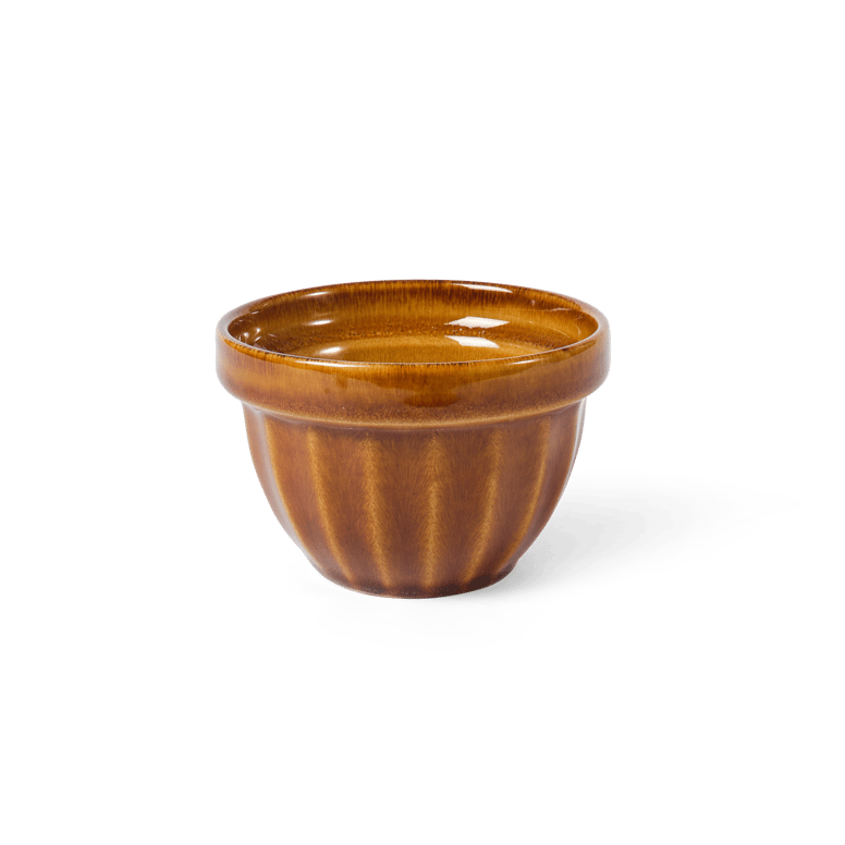 BLEND BROWN Bowl 17.5 CL brown - set of 4 , H 6 cm - Ø 9 cm