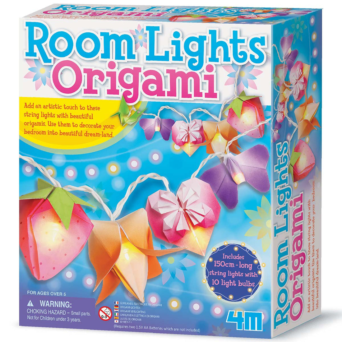 Origami with lights to hang