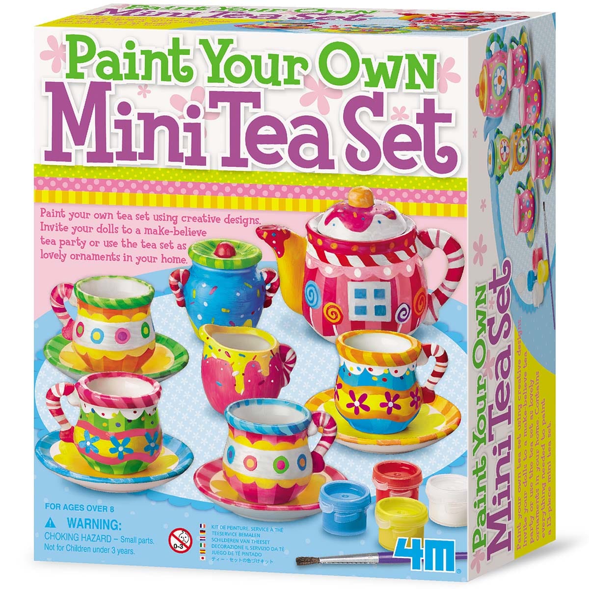 Toys Color your tea set