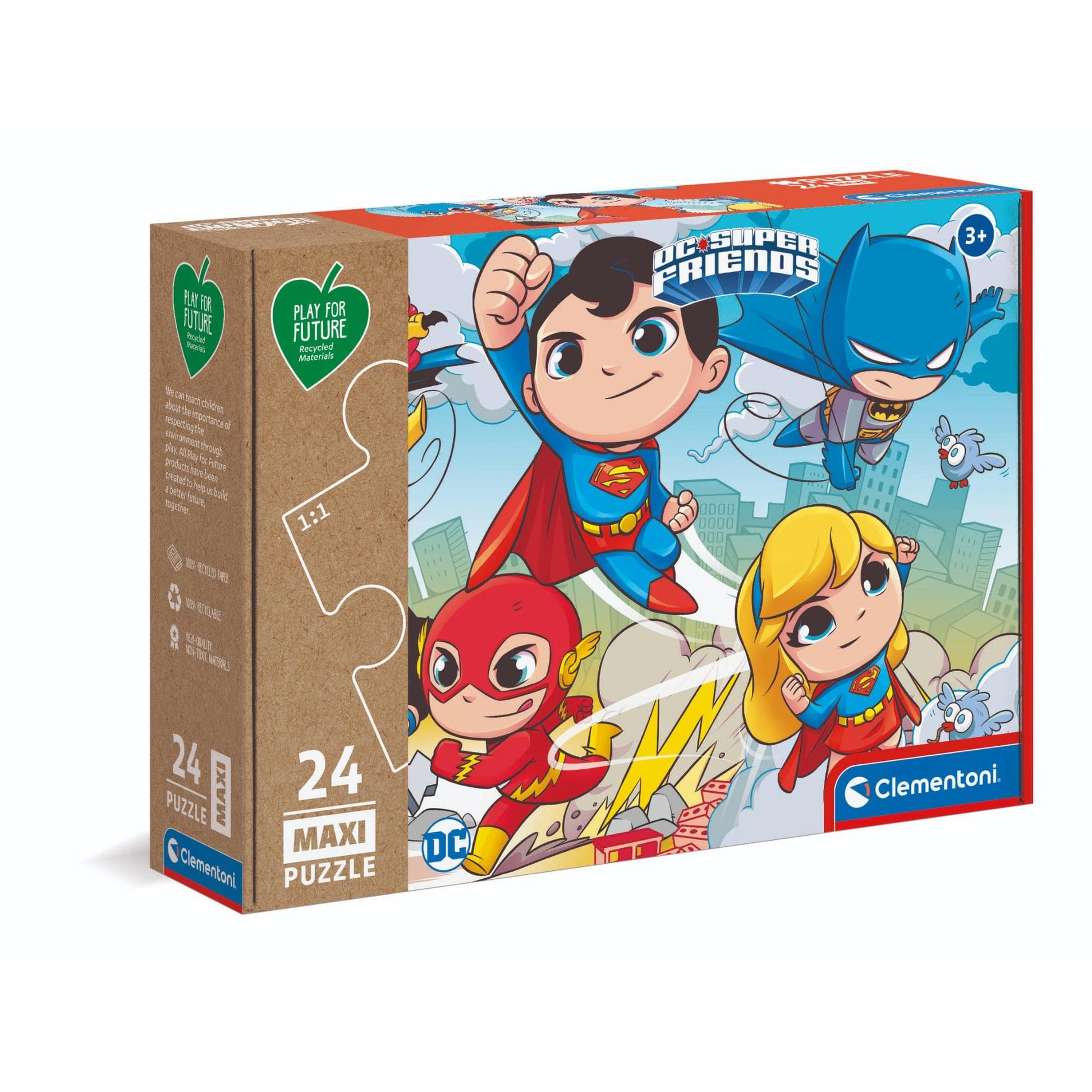 Toys Puzzle da 24 Pezzi Maxi - Play for Future: DC Superfriends