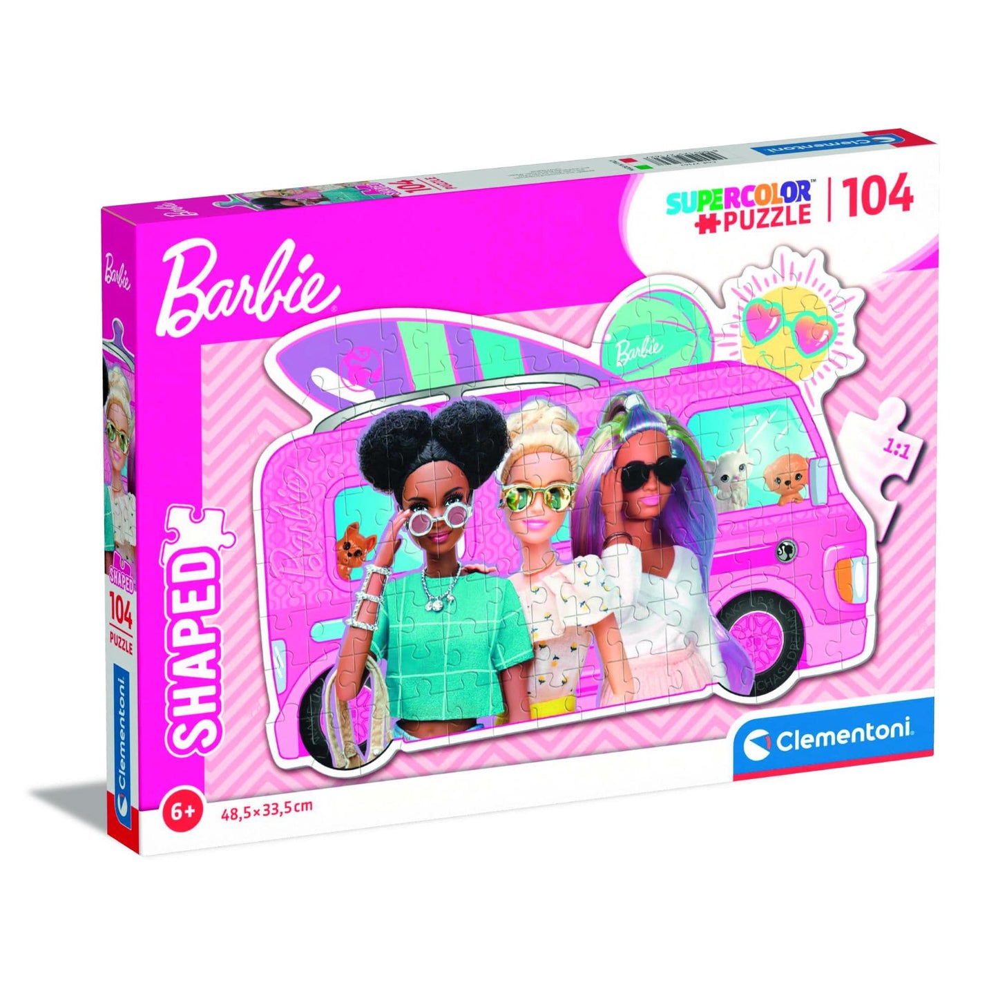 Toys Barbie - 104 pezzi shaped