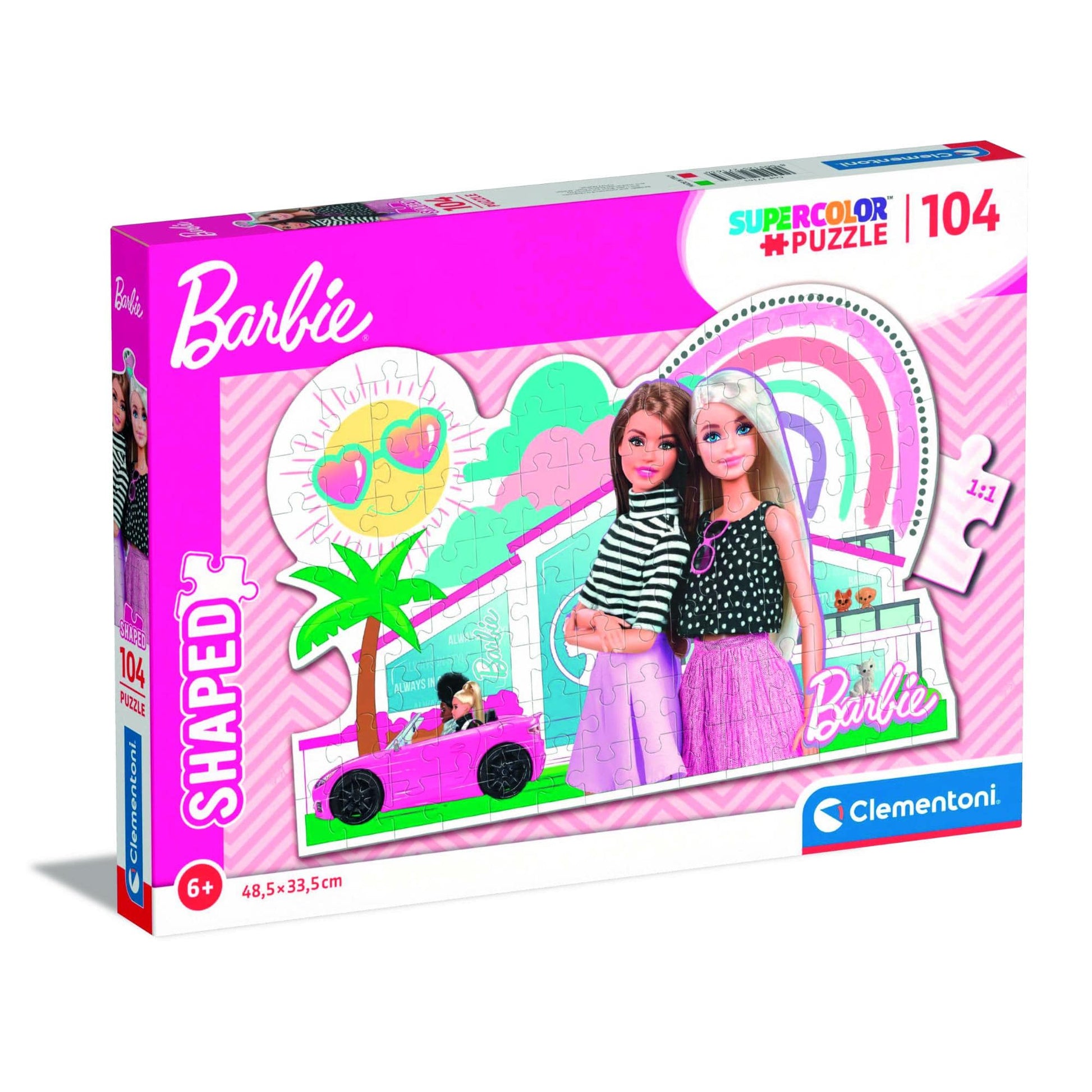 Toys Barbie - 104 pezzi shaped