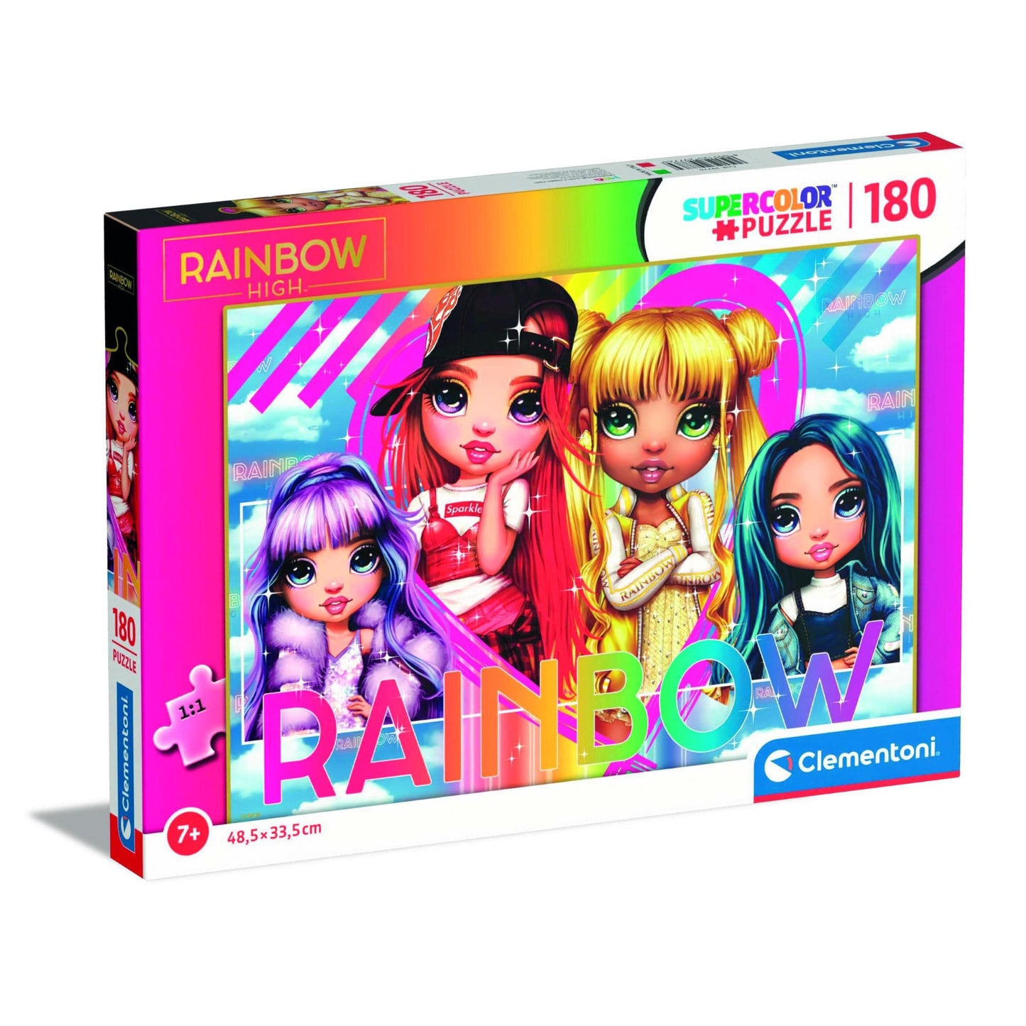 Toys Puzzle da 180 Pezzi - Rainbow High: Rainbow