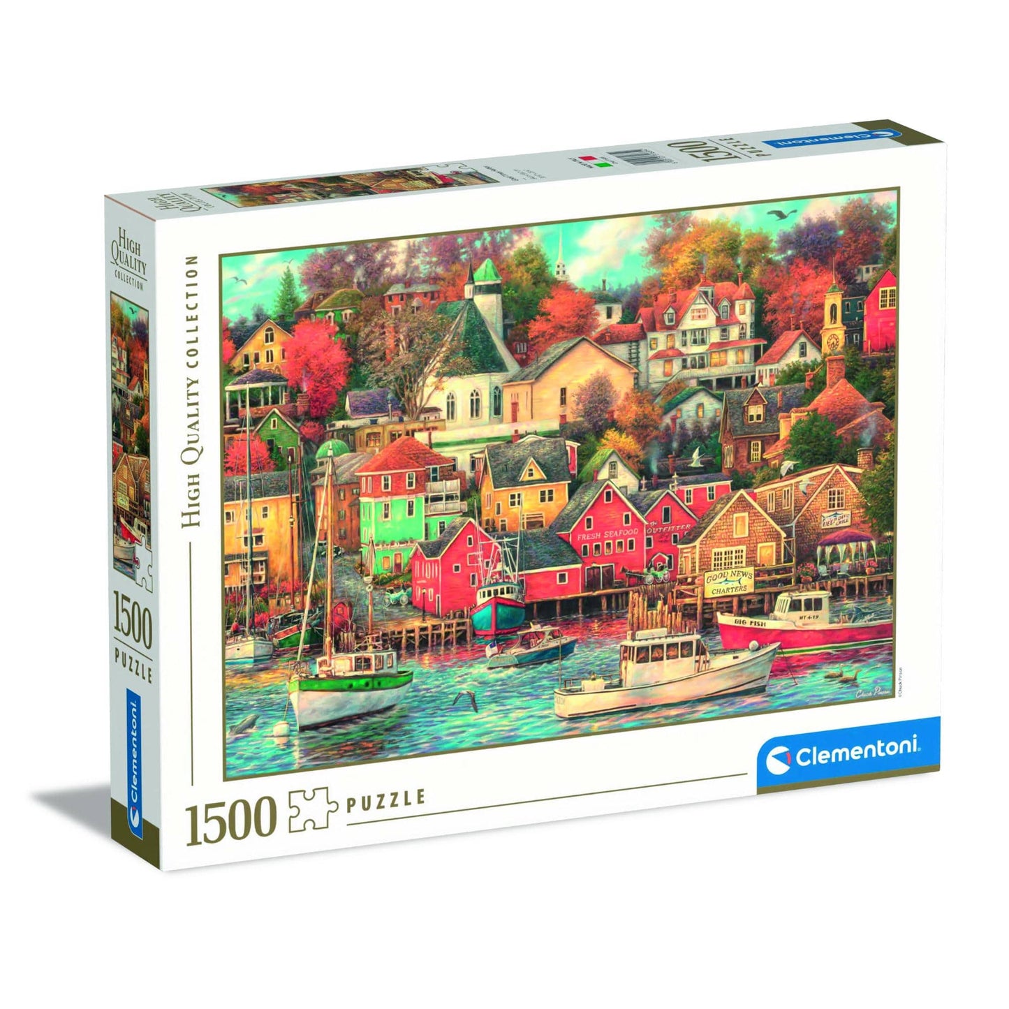 Toys 1500 Piece Puzzle - Good Time Harbor