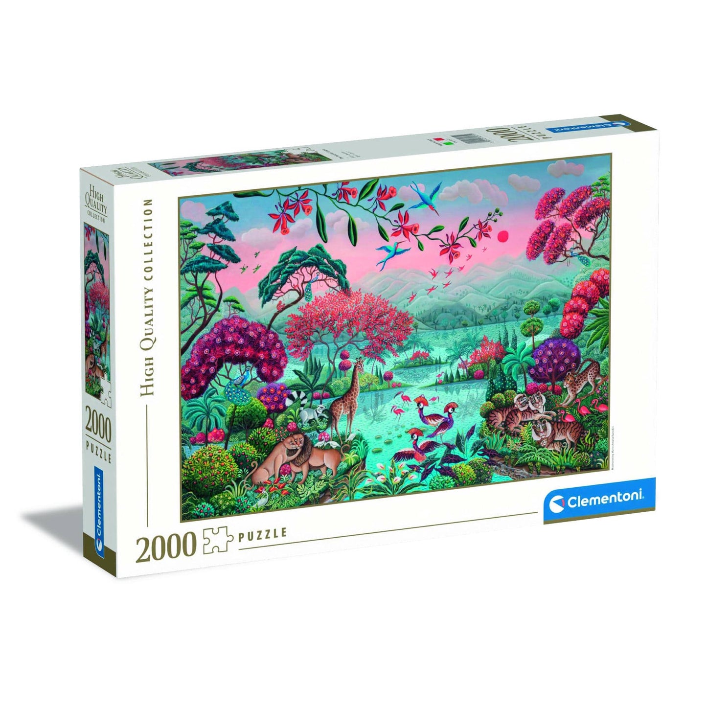 Toys 2000 Piece Puzzle - Teh Peaceful Jungle