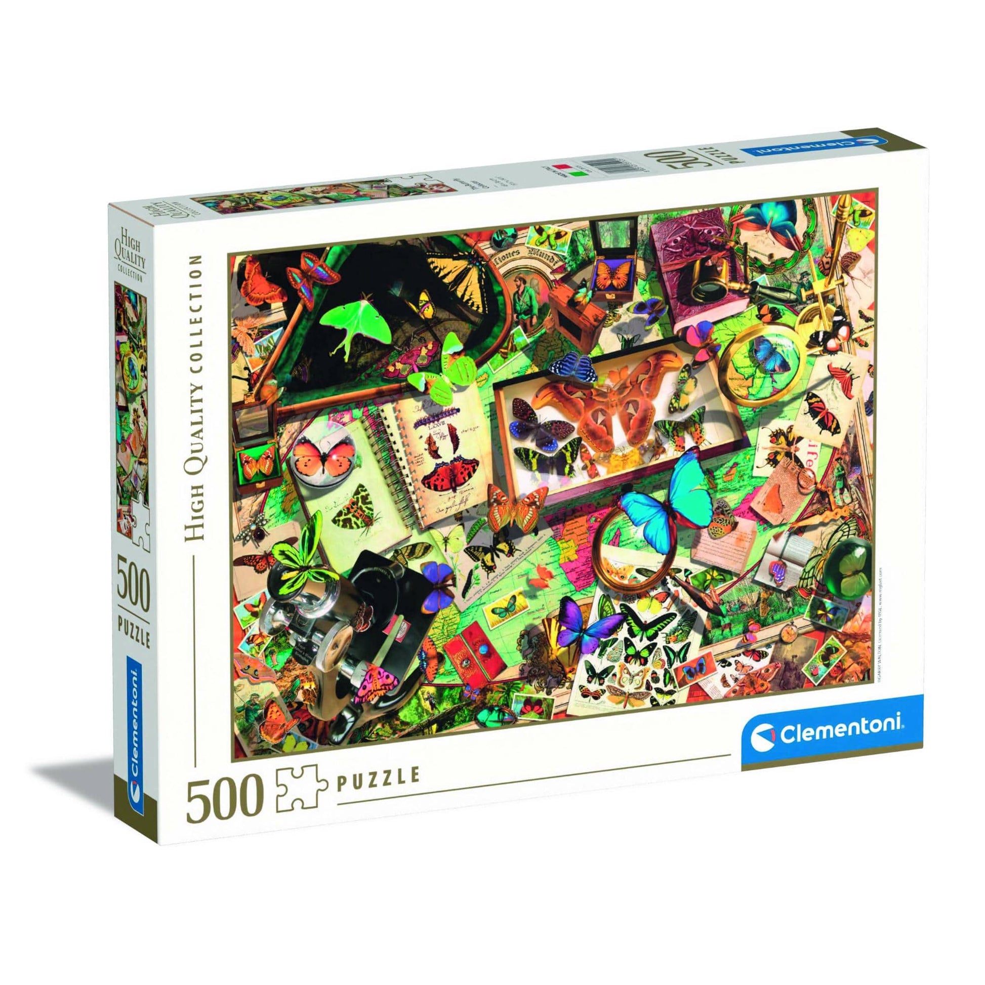 Toys 500 Piece Puzzle - The Butterfly Collector