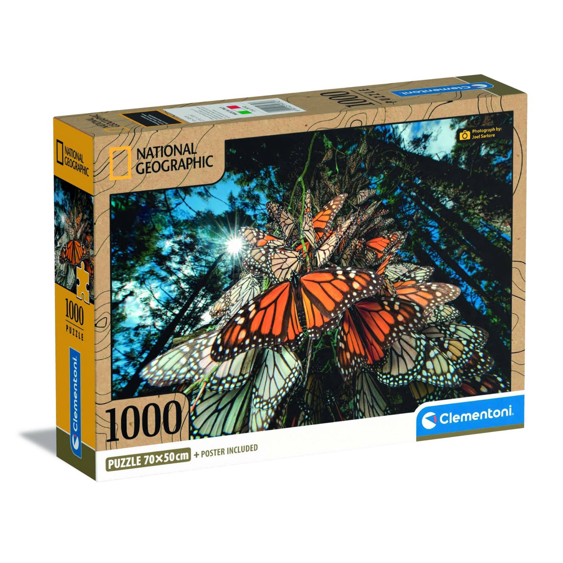 Toys 1000 Piece Puzzle - Nat Geo: Monarch Butterfly