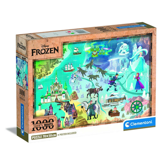Toys PZL 1000 HQC DISNEY MAPS FROZEN
