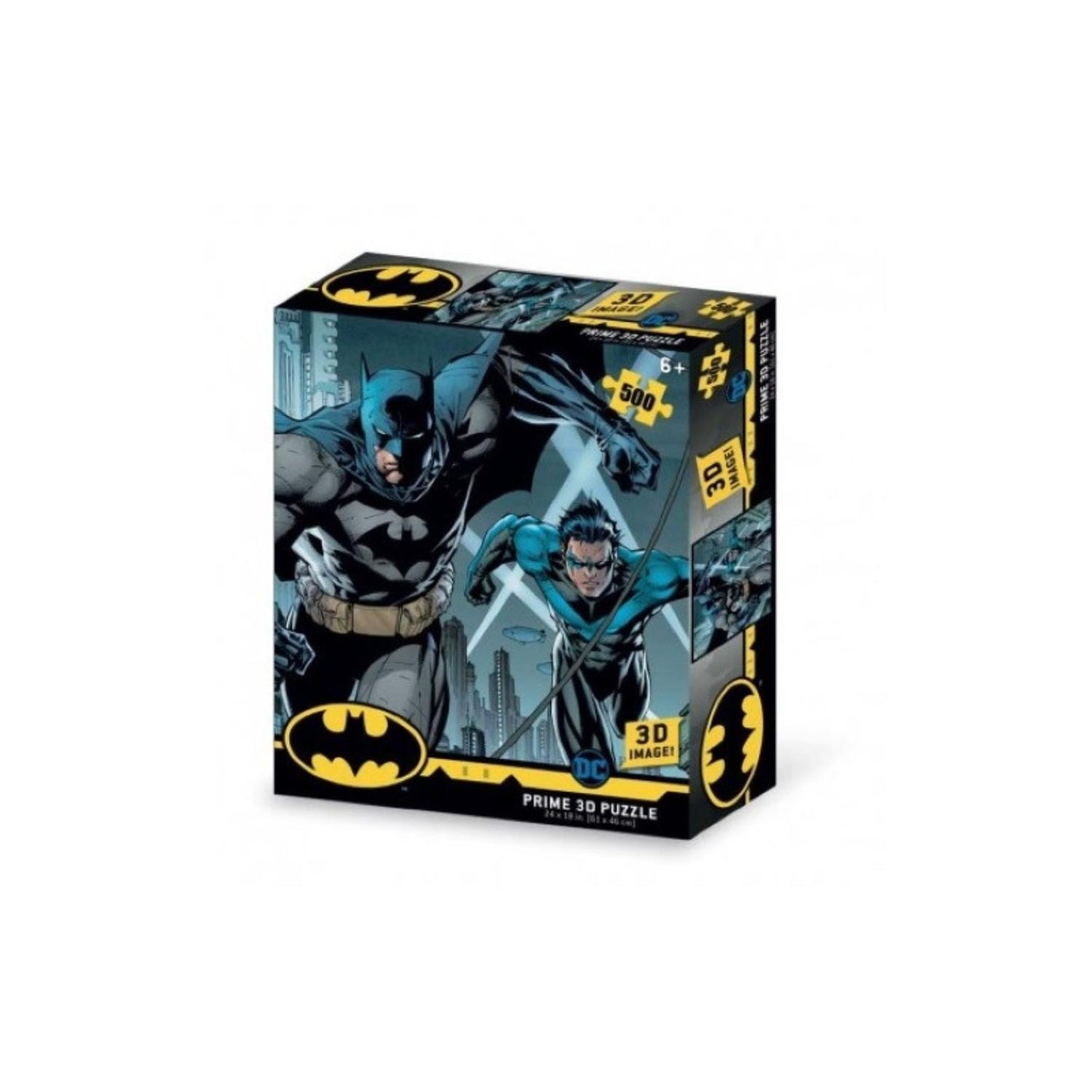 PUZZLE 3D DC BATMAN AND ROBIN 500 PZ.