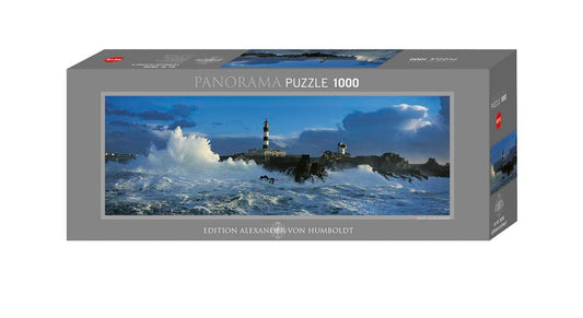 Toys 1000 Piece Panorama Puzzle - Humboldt Edition: Le Creac&#39h Lighthouse