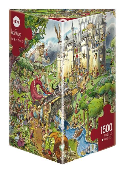 Toys 1500 pcs Triangular Puzzle - Fairy Tales, Prades