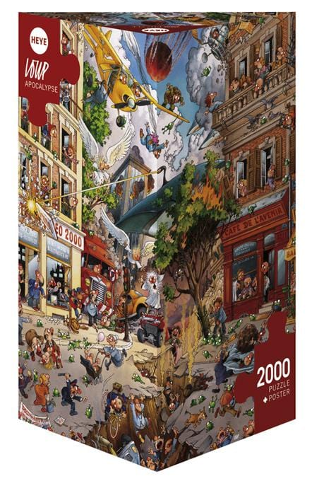 Toys 2000 pcs Triangular Puzzle - Apocalypse, Loup