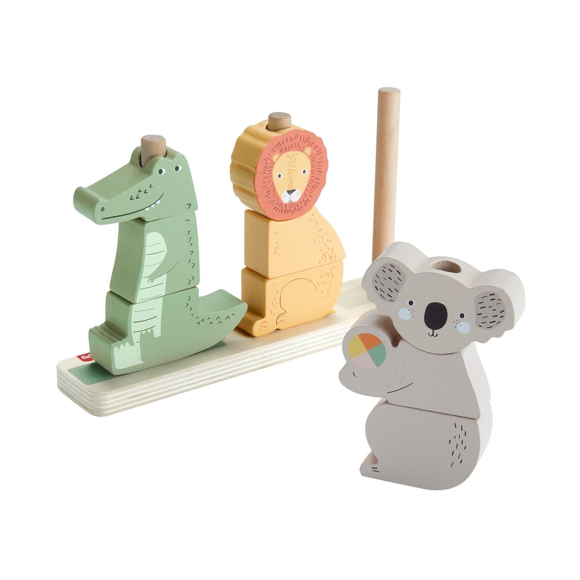 Toys Fisher-Price Wood Savannah Animals