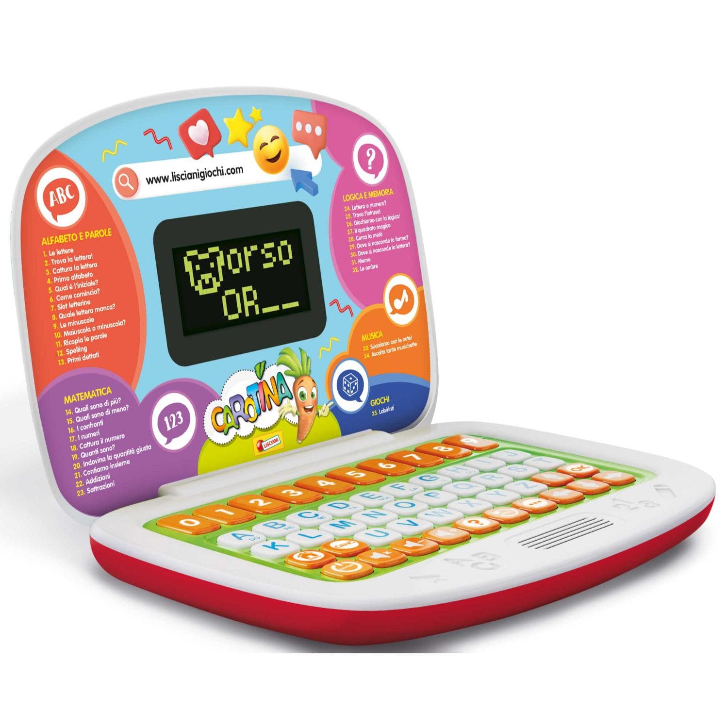 Toys CAROTINA EDUCATIONAL LAPTOP