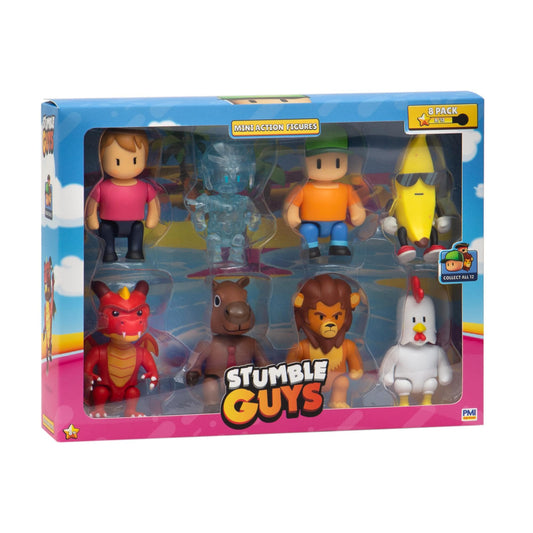 Toys STUMBLE GUYS ACTION FIGURE 8CM 8-PACK