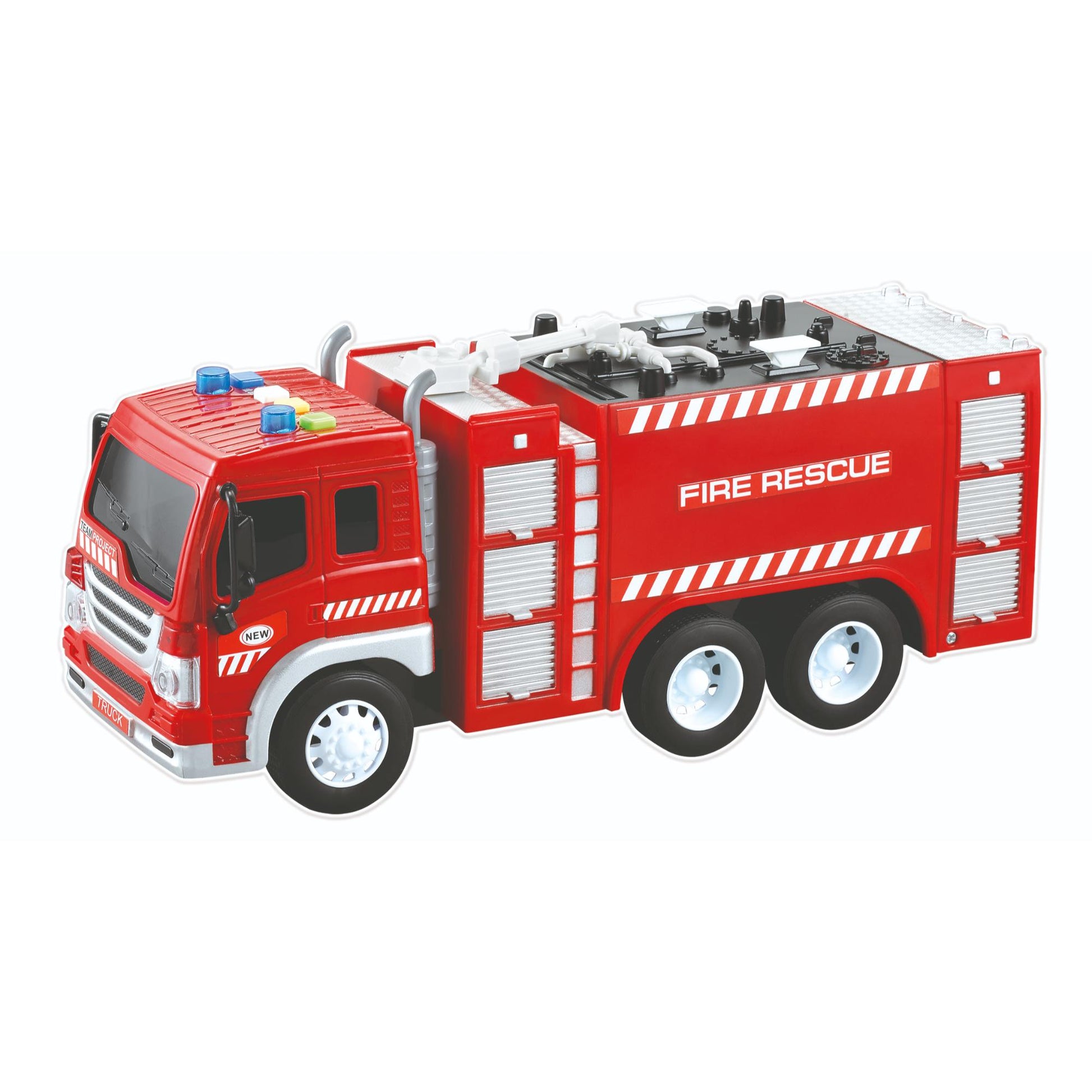 Toys Work Vehicles - Clutch Fire Truck with Lights and Sounds