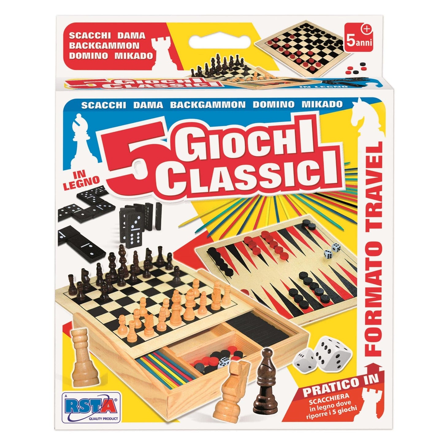 Toys 5 IN 1 GAME BOX