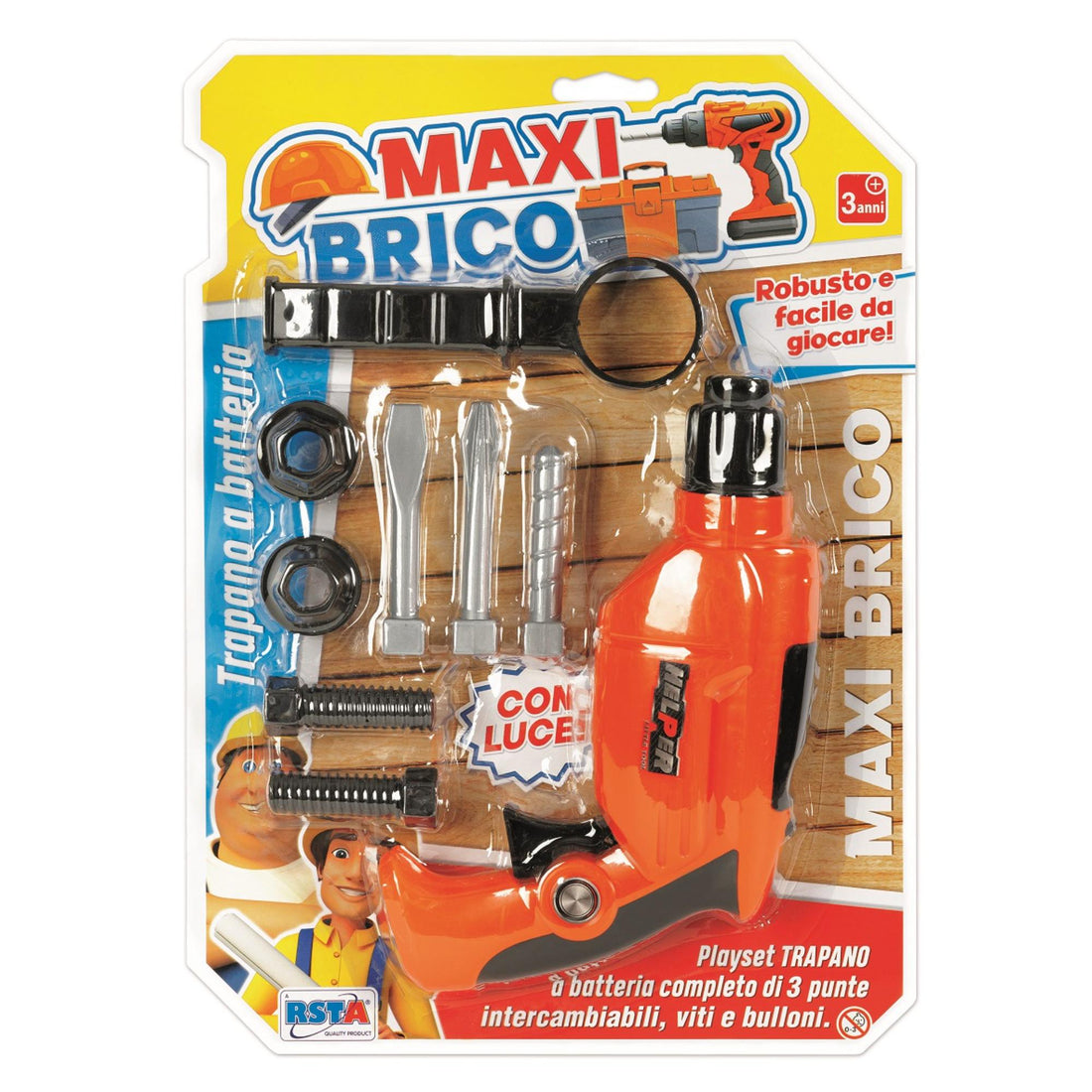 BLISTER BATTERY DRILL MAXI BRICO C. ACC.RI