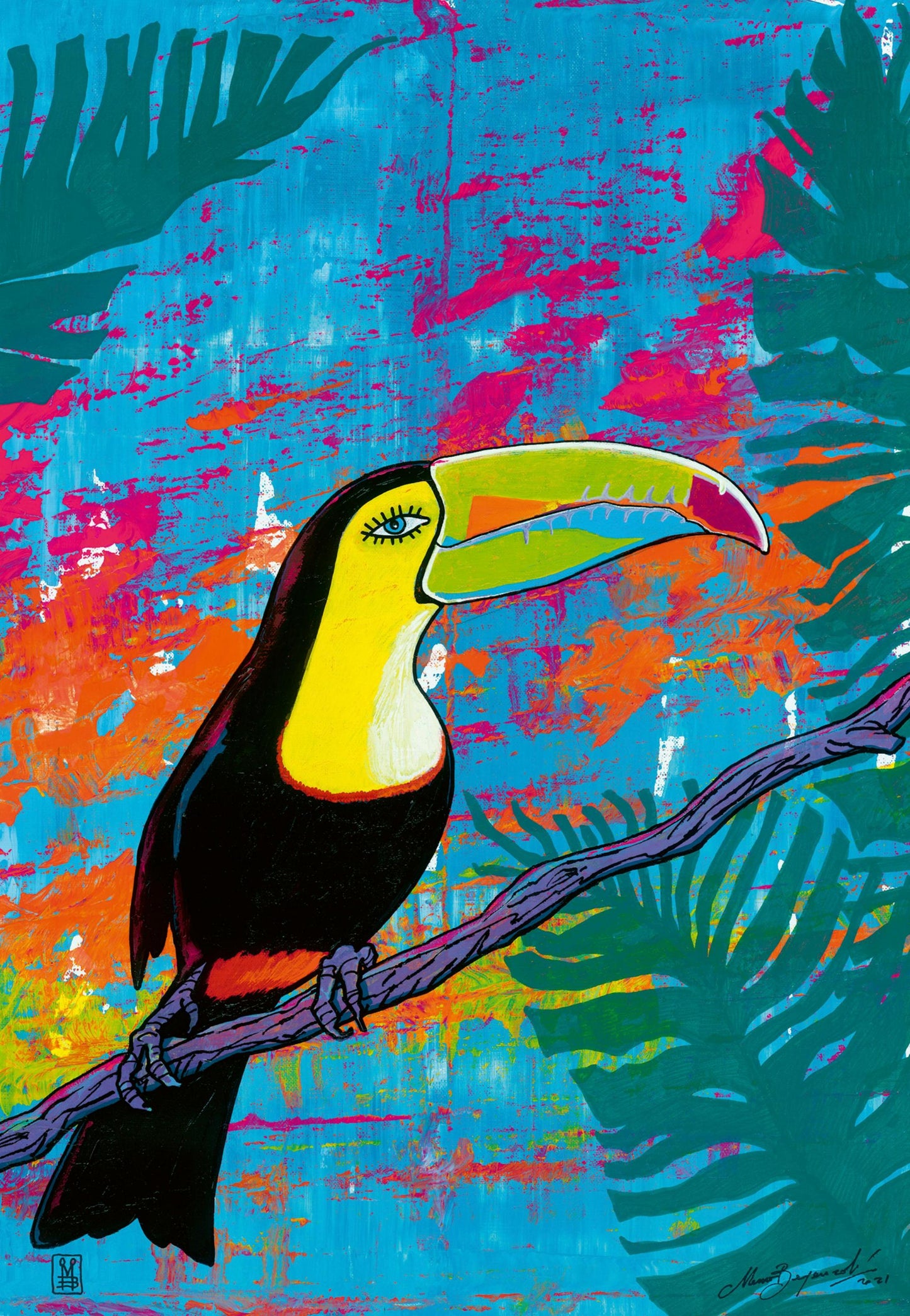 Toys 300 Piece Puzzle - Puzzle Moment: Magical Toucan