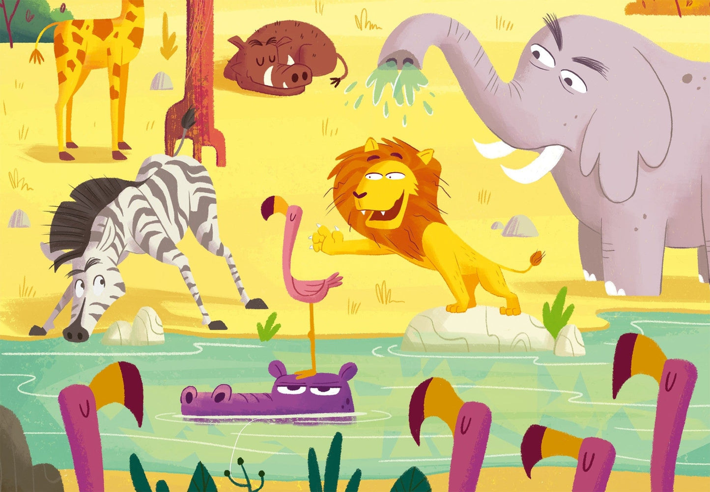 Toys Puzzle & Play - The Friends of Safari