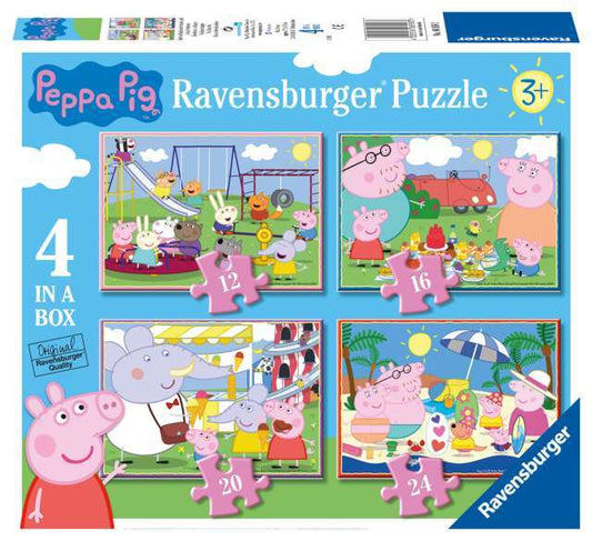 Toys 4 Puzzle in 1 - Peppa Pig