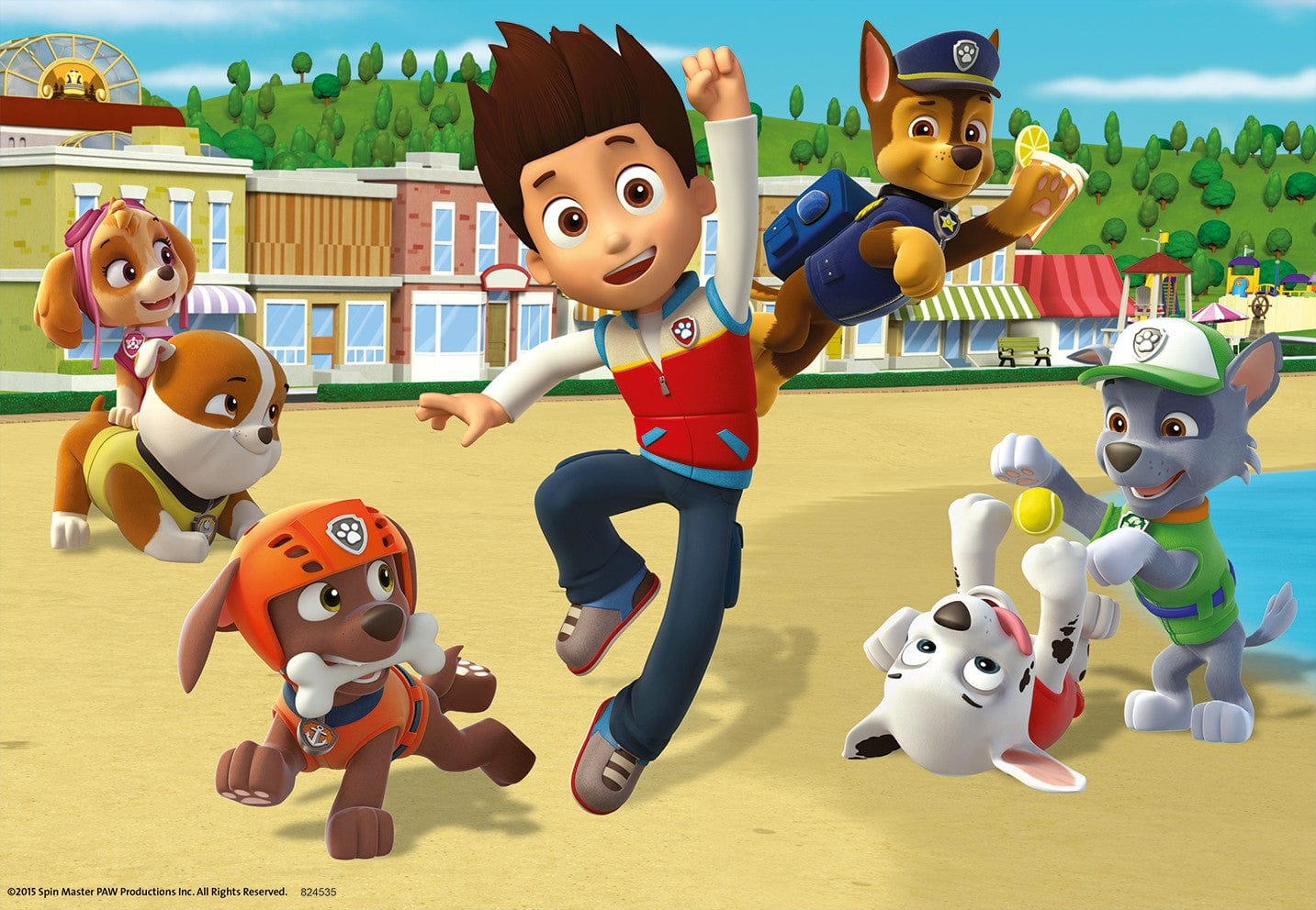 Toys 2 Puzzles of 24 Pieces - Paw Patrol A