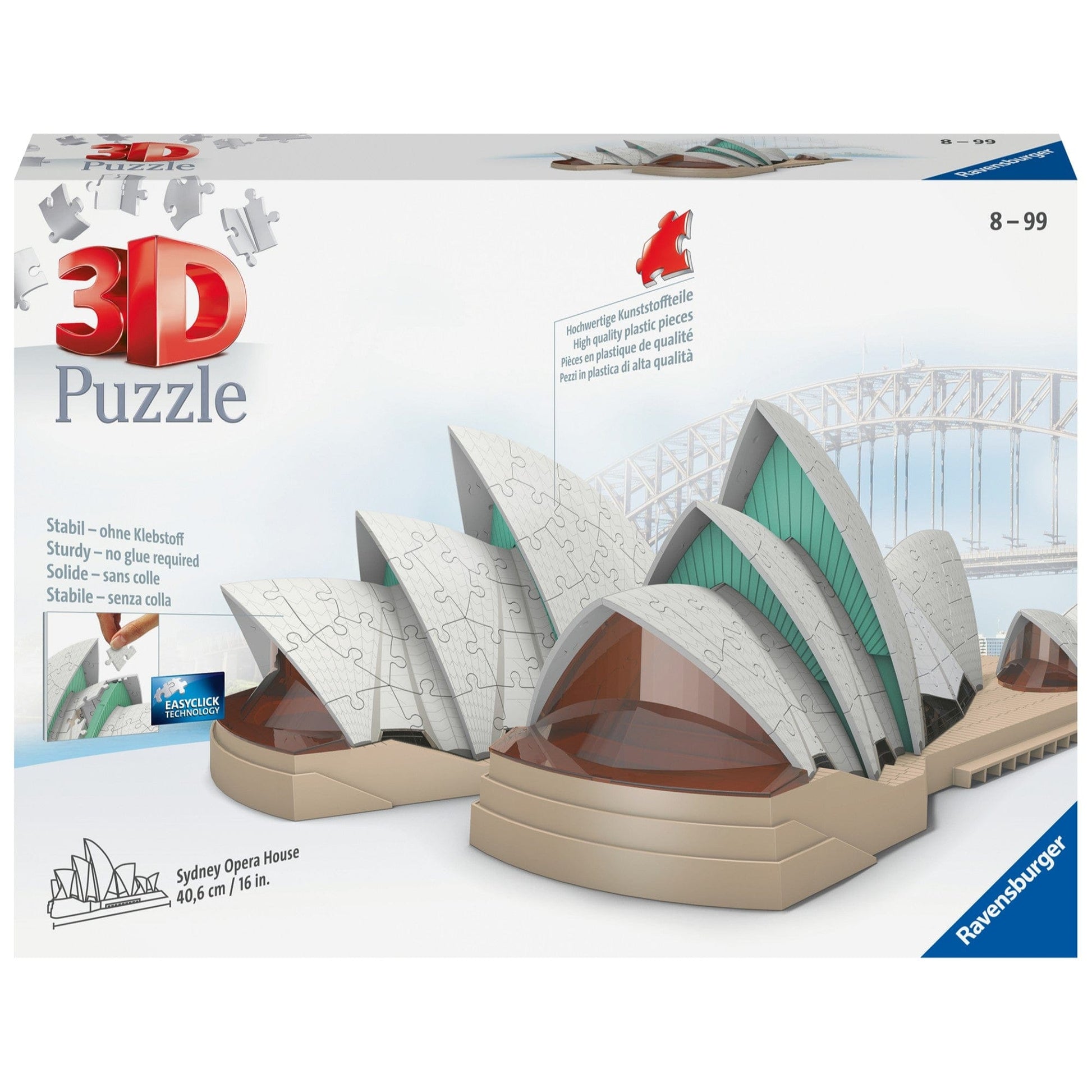 Toys 216 Piece 3D Puzzle - Sydney Opera House