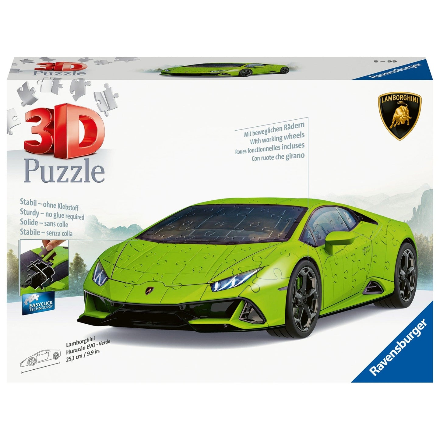 Toys Lamborghini Hurricane EVO green