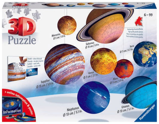 Toys 522 Piece 3D Puzzle - The Solar System