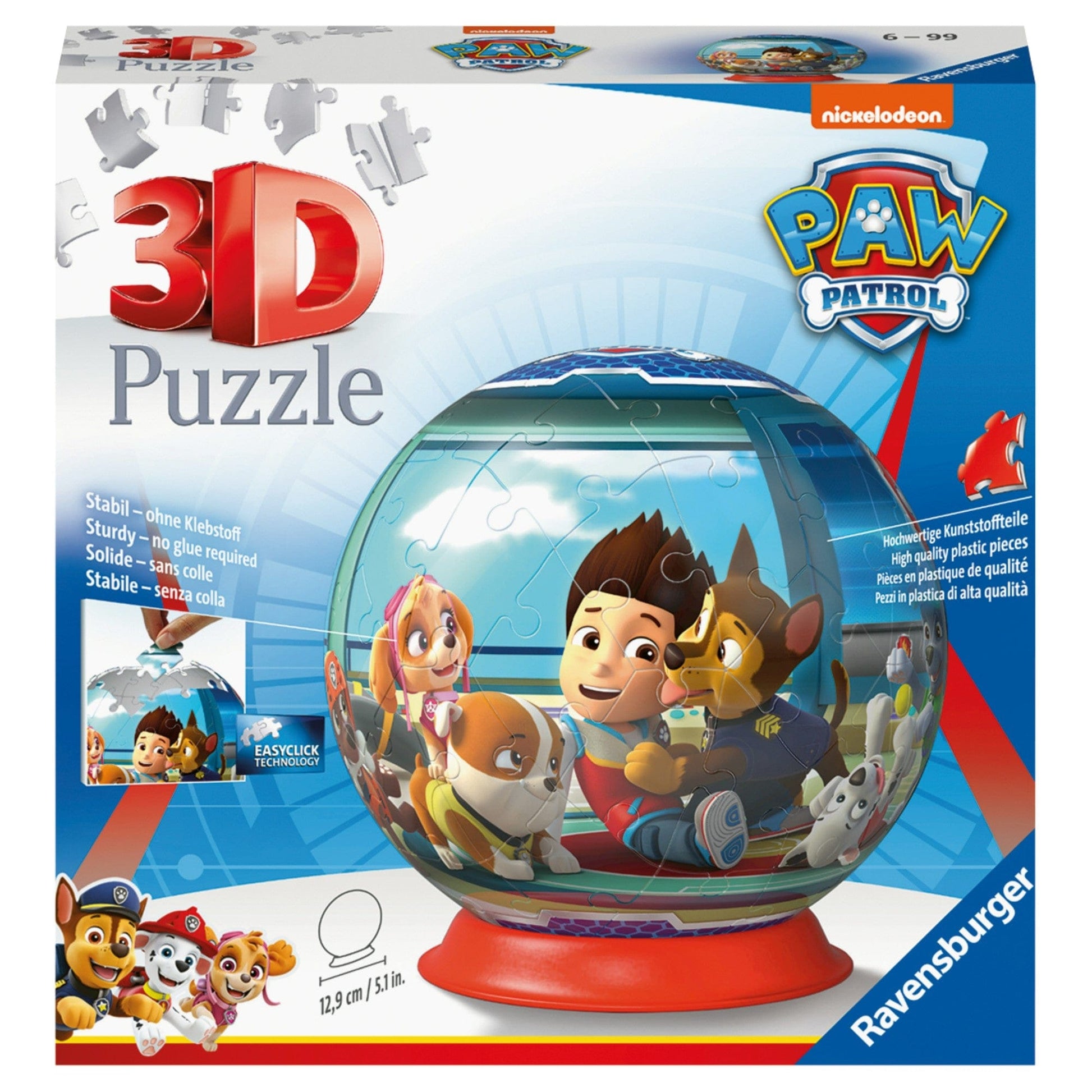 Toys Paw Patrol - Puzzle 72 Pieces 3D (H)