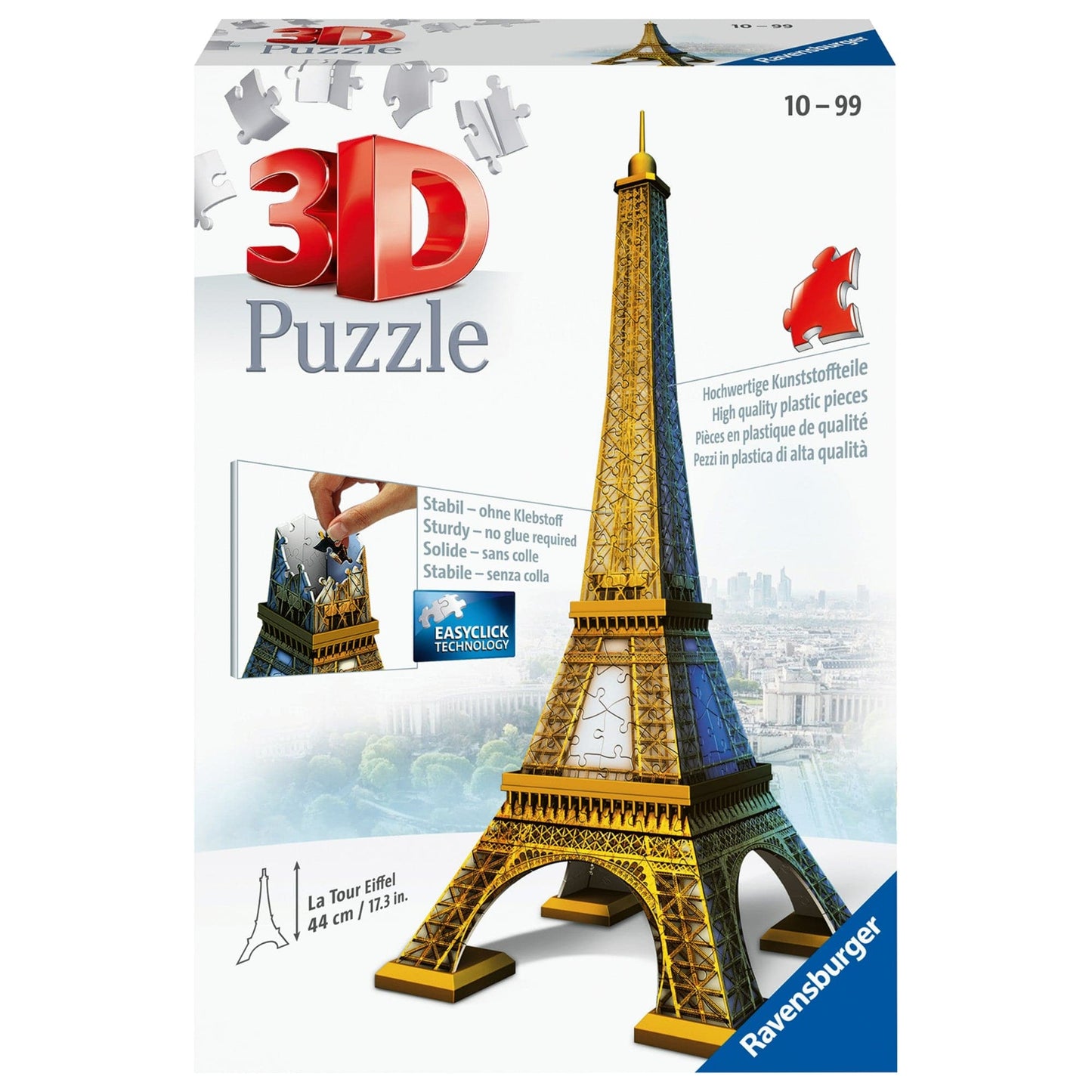 Toys 216 Piece 3D Puzzle - Eiffel Tower