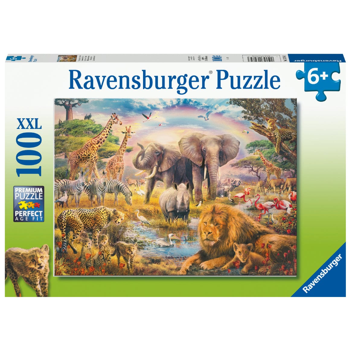 Toys 100 Piece XXL Puzzle - The African Savannah