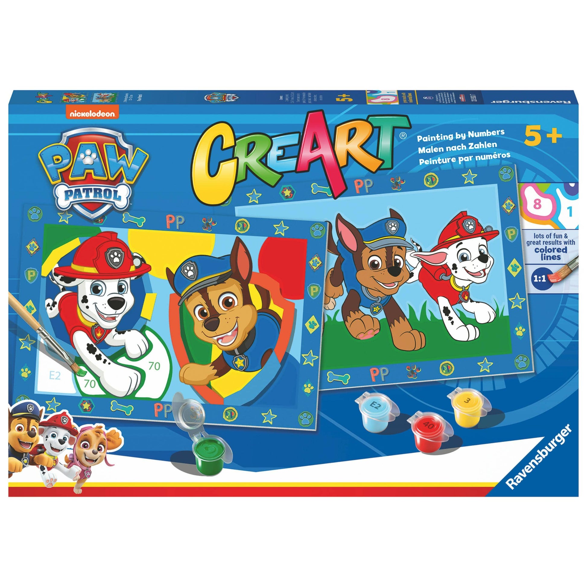 Toys CreArt Junior Series: 2 x Paw Patrol