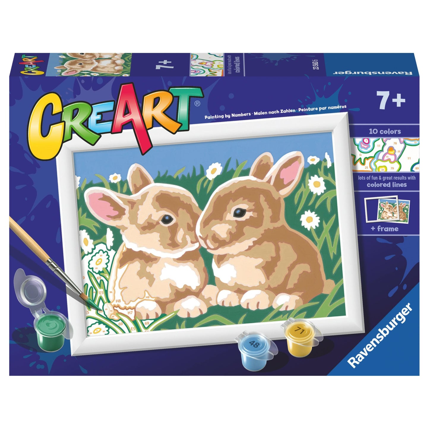 Toys CreArt Series E Classic - Cute bunnies