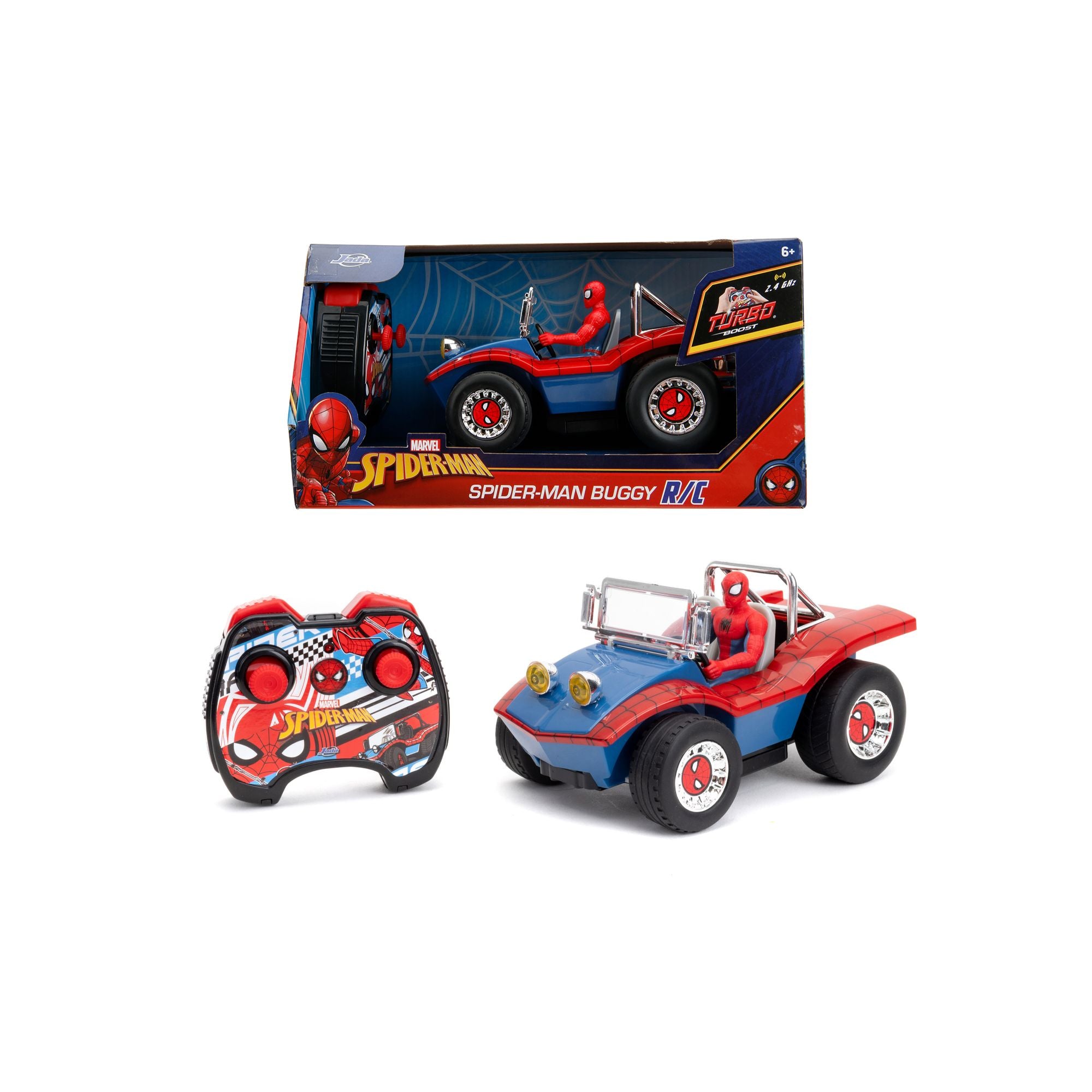 Marvel RC Spider-Man Buggy in scala 1:24