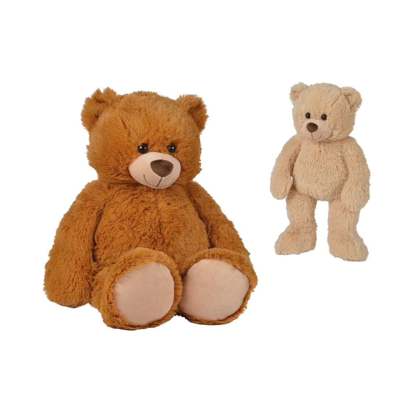 Toys Plush bear cm 43 - 2 asst beige and brown color