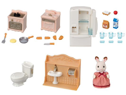 Toys Complete furniture with Mamma Tery