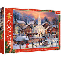 1000 Piece Puzzle - Christmas White